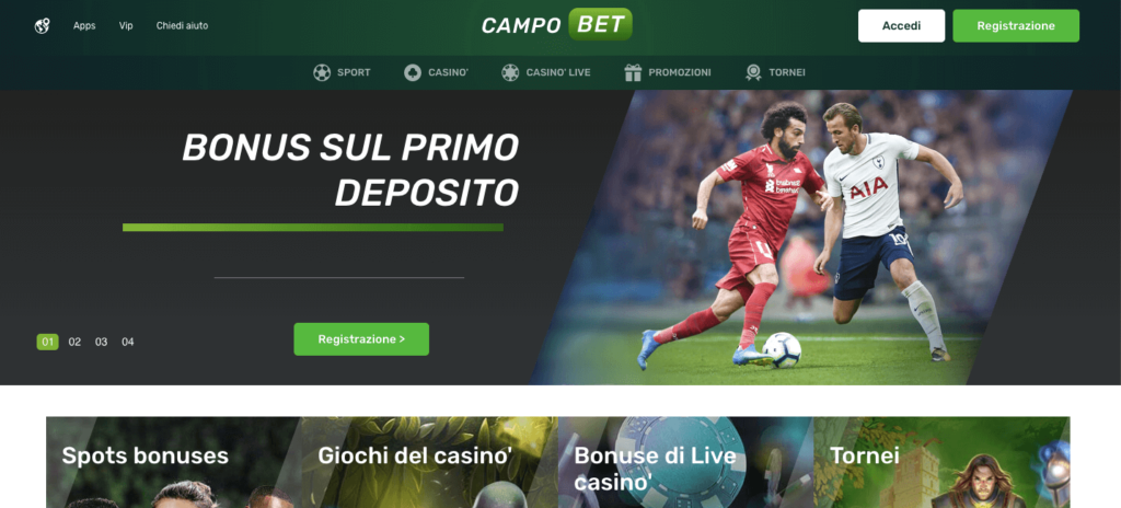 CAMPOBET Screenshot